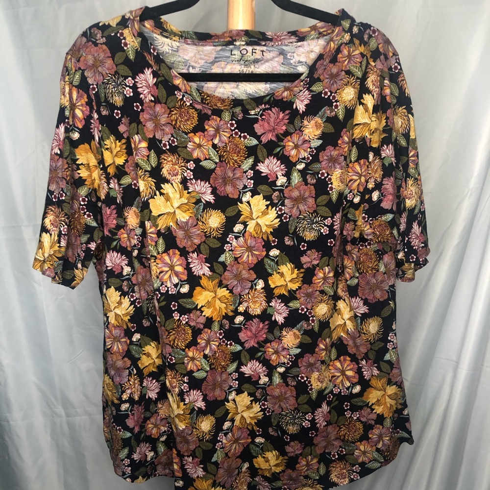 Floral T-Shirt from The Loft